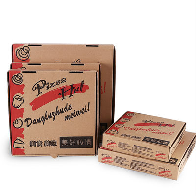 tração fácil da caixa biodegradável sustentável inovativa da pizza 20x20x2