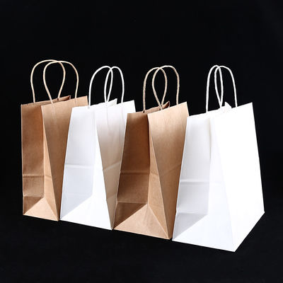 Sacos lisos do presente do papel do ofício da compra não tóxica do GV com punhos