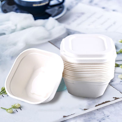 Trigo afastado Straw Tableware do ODM do quadrado biodegradável