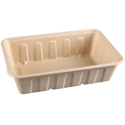 Biodegradáveis Microwavable Leakproof removem caixas