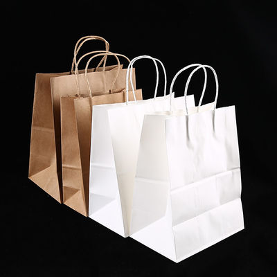 Sacos lisos do presente do papel do ofício da compra não tóxica do GV com punhos